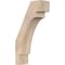 Ekena Millwork 5 1/2"W x 14"D x 26"H Merced Smooth Knee Brace, Douglas Fir BRC06X14X26MRC00SDF - alternate 1